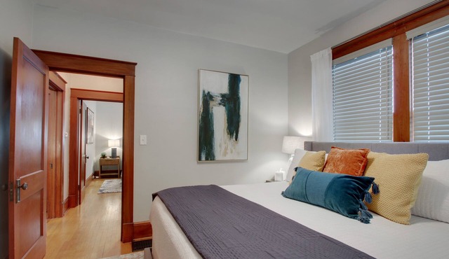 Cozy -Two bedroom home that is centrally located and beautifully restored.