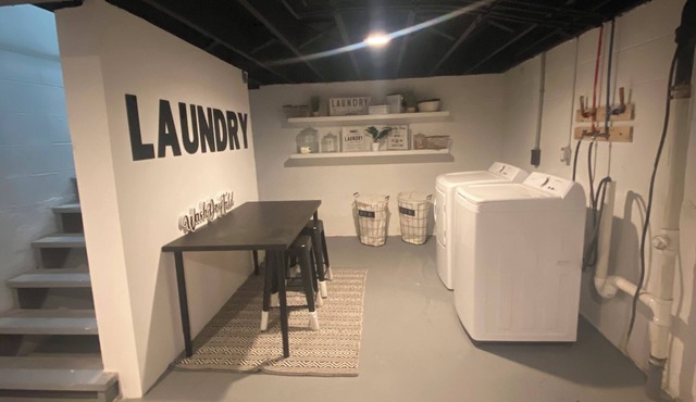 Cozy two bedroom house with a splash of style