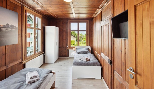 Cozy two rooms apartment in Grabs