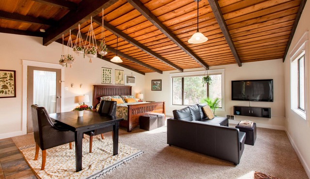 Cozy Up at a Nature Inspired Boutique Studio in the Trees - River Nearby