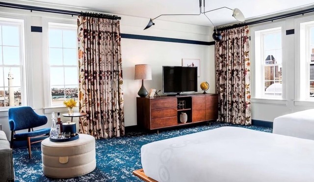 Cozy Up in Baltimore: Artistic Boutique Hotel with Karaoke Rooms & Valet Parking