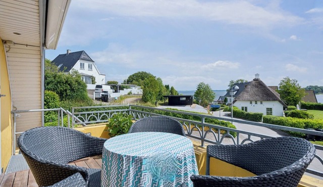 Cozy vacation apartment for 2 people with a view of the Flensburg Fjord