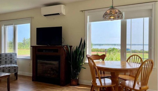 Cozy water view country home