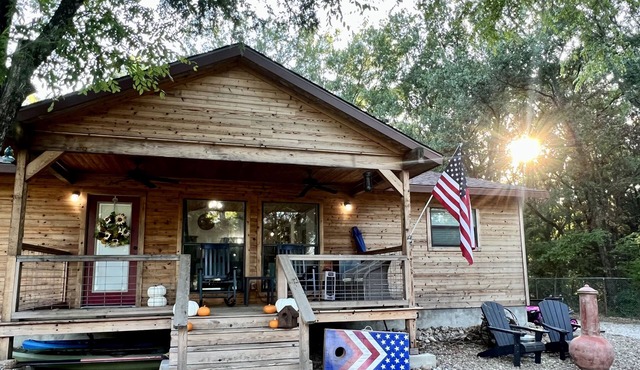 Cozy waterfront cabin w/ gorgeous views, privacy, toys, and ample room to play