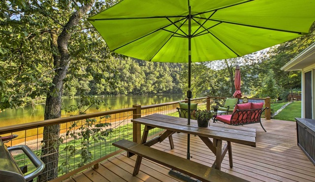 Cozy Waterfront Cottage w/Deck on White River!