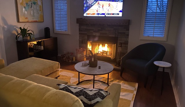 Cozy winter retreat on the grounds of The Spa at Norwich Inn.