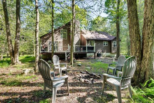 Cozy Wooded Retreat Big Bass Lake Home