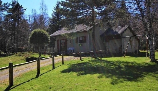 Cozy Woodland Cottage Near Lac Bleu with Fireplace & Private Terrace