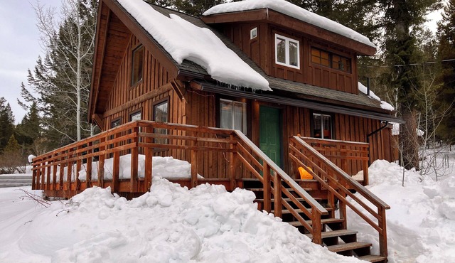 Cozy Woodland Escape: Scenic Cabin Retreat in Alpine, WY