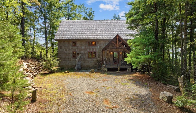"Craigh na Dun" timber frame cabin, Blue Ridge Views for outlanders to love