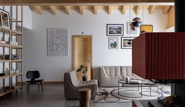 Crans Montana apartment 4.5 rooms & sleeps 6 with terrace in the center of town