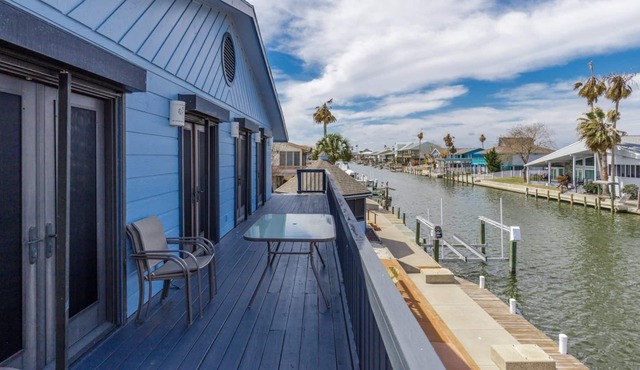 Crazy about fishing? Check out this home on deep canal near Estes Flats, Redfish