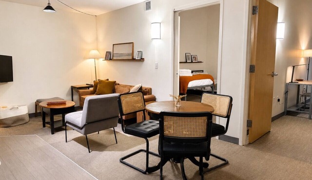 Cream City Industrial Loft Near Fiserv with Parking | Suite 3 | Sleeps 8