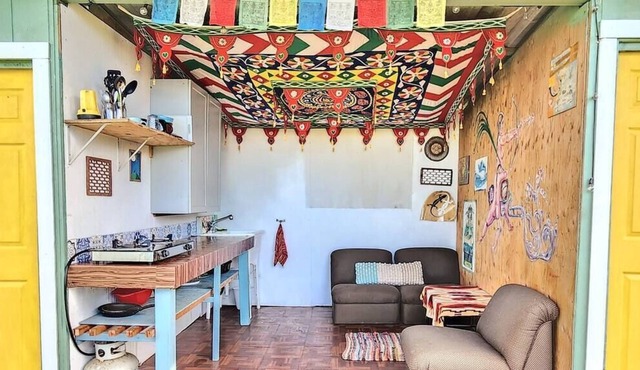 Creative Glamping Adventure Near Waterfall