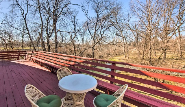 Creek Access & Deck: ‘Runningwater’ Lancaster Gem