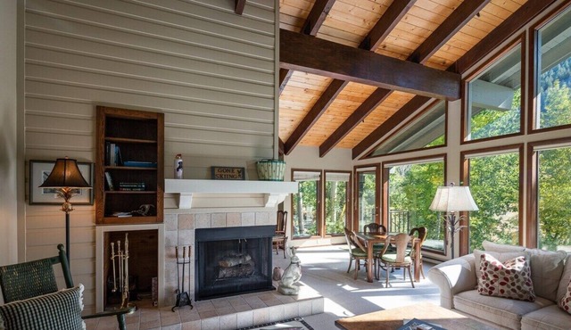 Creek Front Duplex | Close to Lifts with Hot Tub