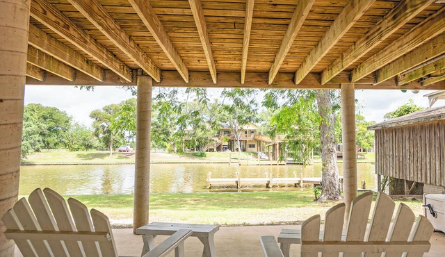 Creek Front Home w/Fishing Pier & Amazing Outdoor Spaces