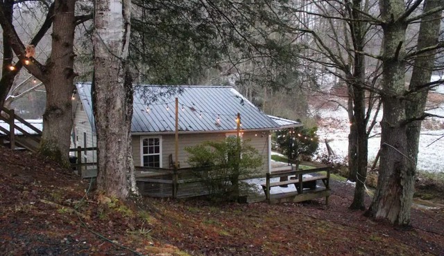 Creekside Cabin skiing/hiking & Appalachian Trail.