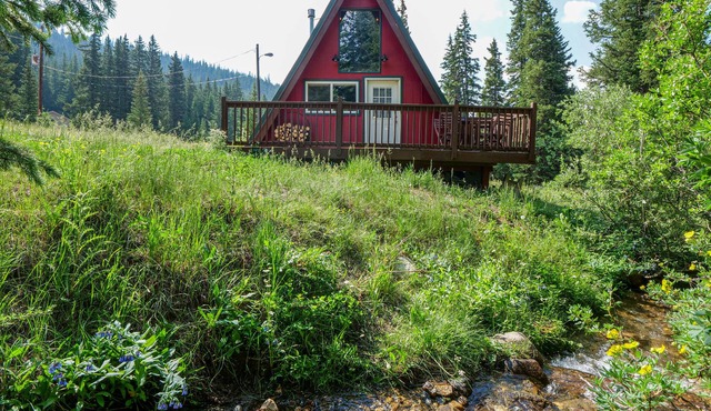 Creekside Colorado A-Frame Cabin 12 miles to Breck