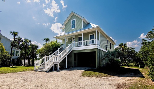 Creekside Cottage | Private Dock, Edingsville Beach Access & Marsh/Creek/Ocean Views