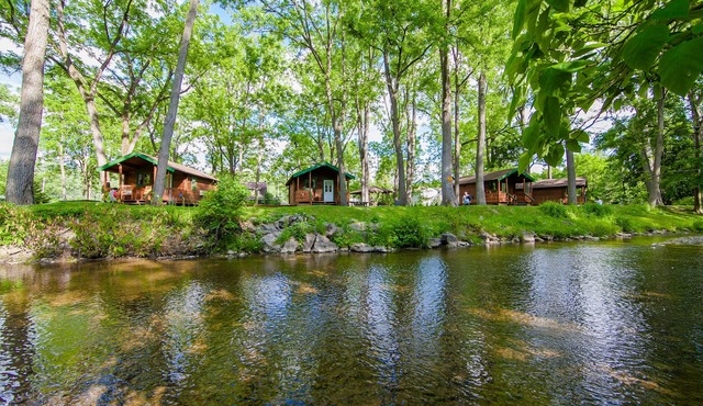 Creekside Cottage (#2) with luxury inside/nature outside