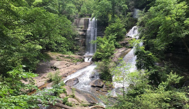 Creekside cottage within walking distance Of Falls & 4 State Parks within 9 ml.