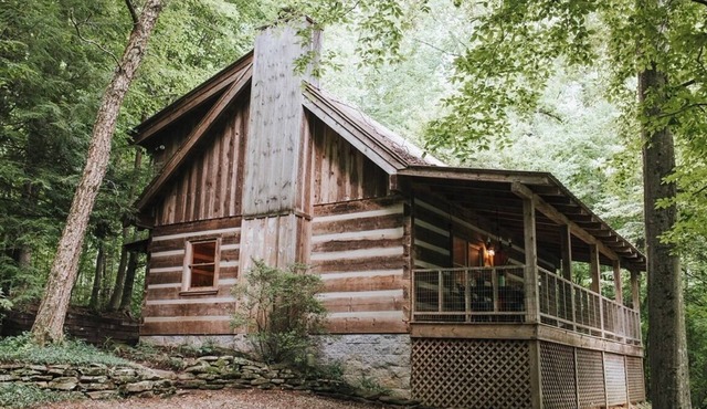 Creekside Hollybrook Cabin- 11 miles to DT Knox, but feels like the smokies!