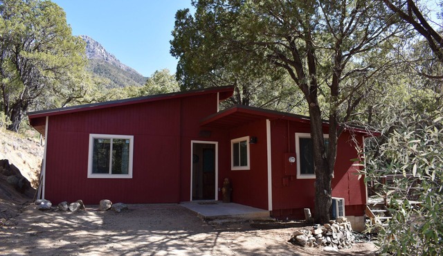 Creekside Madera Canyon Cabin close to Trailheads for hiking and birdwatching