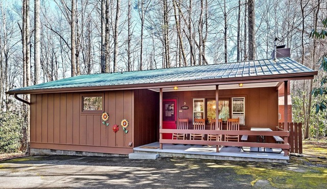 Creekside Serenity Cabin in Maggie - Directly on creek, pool and hot tub access