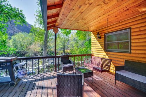 Creekside Ten Sleep Vacation Rental and Deck and Grill