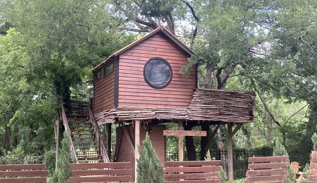 Creekside Texas Tree House Rental on Lake Conroe