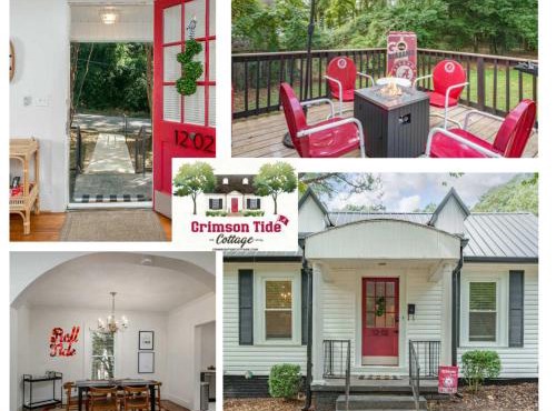 Crimson Tide Cottage- 2 King Beds- 2 5 miles to UA
