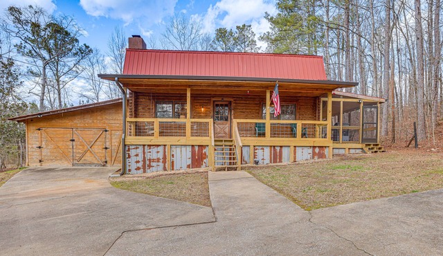 Cropwell Cabin w/Fire Pit, Near Logan Martin Lake