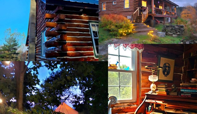 Cross Hill Getaway - Log Cabin & Glamping Retreat