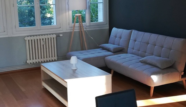 Crossing apartment with exceptional view