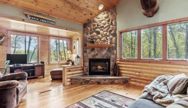 Crosslake Winter Cabin | Rock Lake Ice Fishing