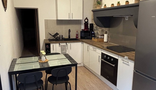 Cruas 2 bedrooms, private Jacuzzi, terrace (CNPE)