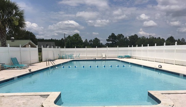 Cruiser Travel Trailer fully hooked up and ready for you to enjoy!