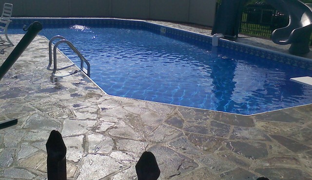 crystal clear pool waiting for you