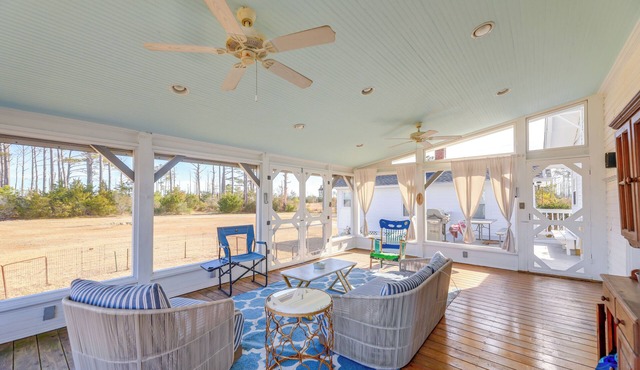Crystal Coast Family Retreat < 1 Mi to Boat Ramp!