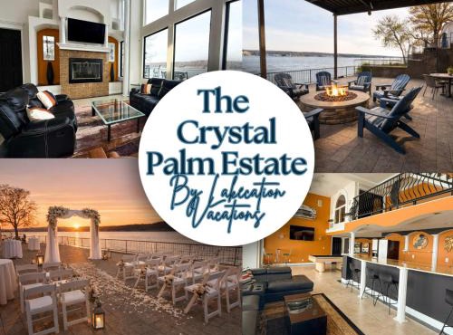 Crystal Palm Lakefront Luxury Home 6 Bed and 5 Bath