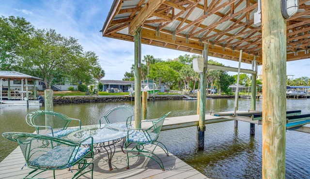 Crystal River Home: Water Views & Boat Dock!