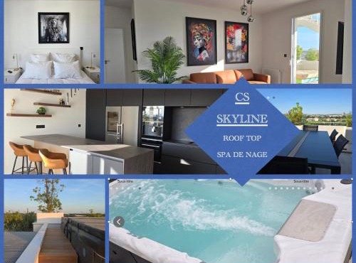 CS Skyline rooftop spa de nage