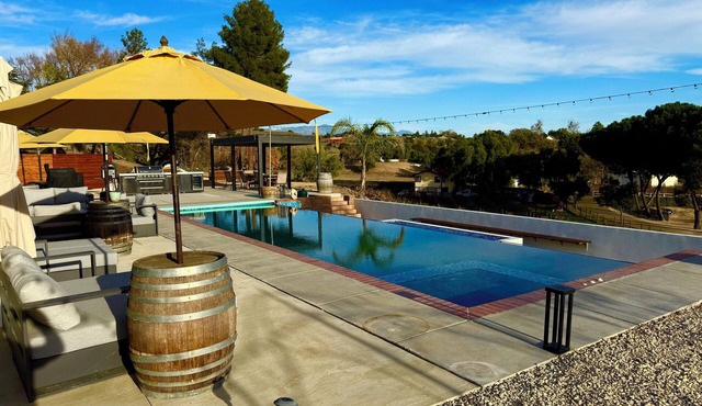 Cuatro Vientos Vineyard & Hacienda located in Los Olivos, CA.