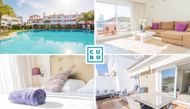 Cubo's Cortijo Del Mar Resort Duplex/Marbella/free wifi/air conditioning/community pool