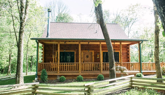Cuddly Cub Luxury Cabin with Hot tub, wifi and wood burning fireplace