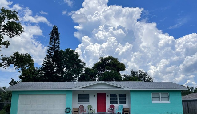 Curly Sunshine – Spacious 4BR, 2Bath Retreat in the Heart of Clearwater, Florida