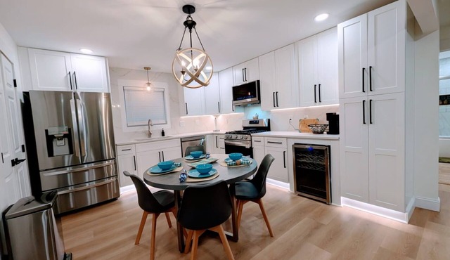 Custom Design, Kitchen King Beds Laundry Large TVs