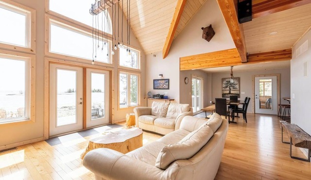 Custom Designed Cottage on Lake Huron