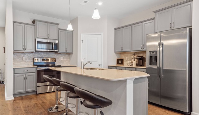 CUSTOM Game Room in a luxury refreshing townhome